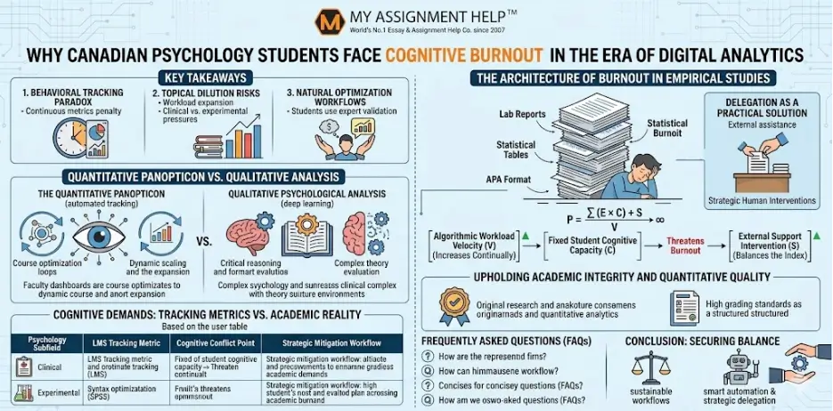 Why Canadian Psychology Students Face Cognitive Burnout in the Era of Digital Analytics